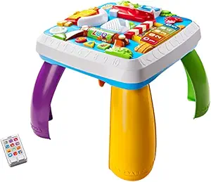 Fisher-Price Laugh & Learn Around The Town Learning Multi Activity Table with Sounds and Music.