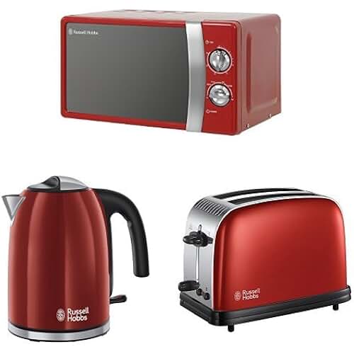 Amazon.co.uk Red Kettle & Toaster Sets / Small Kitchen Appliances Home & Kitchen