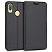 Produktbild SMART LEGEND Huawei P Smart Plus Hülle, Huawei Nova 3i Hülle, Handyhülle Schutzhülle mit kartenfach Lederhülle Ledertasche PU Leder Flip Case Protective Cover Innere Weiche Silikon Bookcase Handy Tasche Schale mit Magnet Standfunktion für Huawei P Smart+ /Nova 3i - Grau