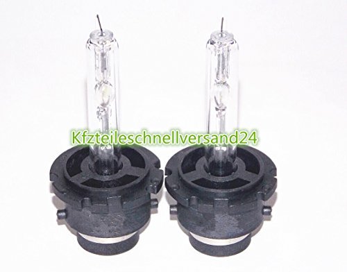 Bombillas xenón de repuesto (2 unidades, D2S, certificado E, 6000 K)