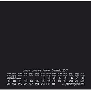 Foto-Malen-Basteln schwarz 2017: Kalender zum Selbstgestalten