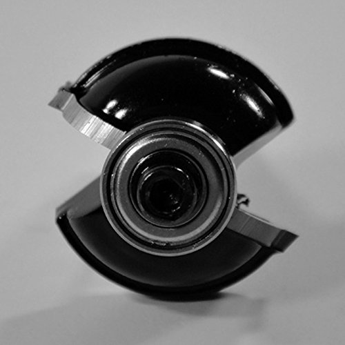 HM Profilfräser Holzfräser Fräser R1 6,3 mm D 28,5 mm Schaft 8 mm – RP-PF - 5