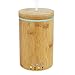 Produktbild pawaca natürlichem echten Bambus ätherisches Öl Diffusor 150 ml Ultraschall-Aromatherapie Diffusoren mit 7 LED-Leuchten und wasserloses Automatische Abschaltung für Home Office Spa