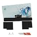 Produktbild HASESS Hoch Performance Li-Polymer 74Wh/6600mAh 11.21V A1437 Tragbarer Computer Notebook Akkus Laptop Batterie für Apple MacBook Pro Retina 13" A1425 020-7652-A MD101 MD101LL/A MD101ZP/A MD102 MD102LL/A MD102ZP/A MD212 MD213 ME662 mit Zwei Freien Schrauber - 18 Monate Garantie