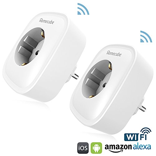 Price comparison product image Homecube Wi-Fi Smart Plug 2 Packs