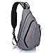 Produktbild LPJYC wasserdichte Crossbody Rucksack Outdoor Brust Schulter Rucksack Reise Kleine Daypack Anti-Diebstahl-Tasche für Männer Frauen