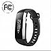 Fitness Armband Fitness Tracker Smart Sport Watch mit Pulsmesser Schlafmonitor Schrittzähler und Anrufer ID Benachrichtigung wasserdicht für iOS und Android