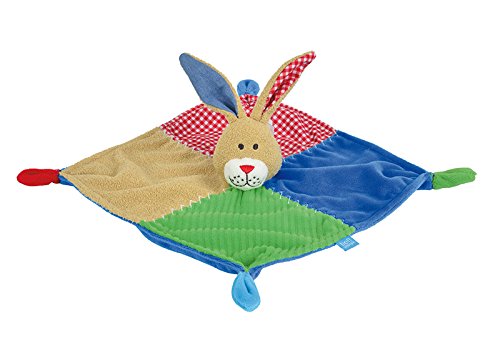 Simba 5881123.0 – Stoffspielzeug – Lief Schmusetuch Hase – Jungs – 23 x 23 cm - 2