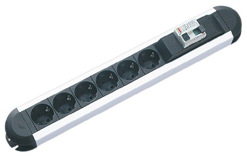 Preisvergleich Produktbild Bachmann 331.035 Steckdosenleiste 6-fach