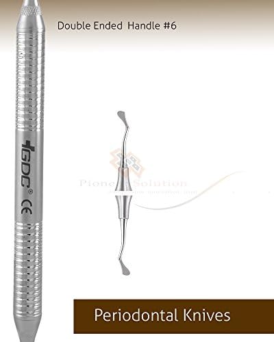 Pioneer Solution Dental Periodontal Knives Buck #6 KB3/4