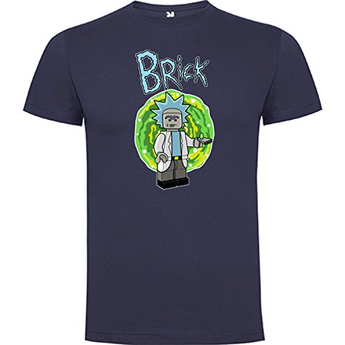 Camiseta de Rick and Morty Divertida Friky Smith Tiny Lego Mujer XL De
