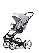 Mutsy Igo Lite Stroller, Black/Silver RS.58649.00