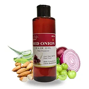 MARVIA Onion Hair Oil for Hair growth and Hair fall Control | Anti-dandruff Hair Oil, Hair Growth | 200ml