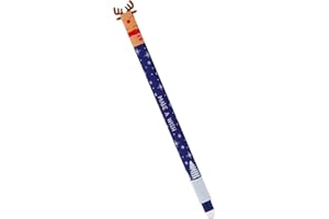 HSHDUTI Radierbarer Kugelschreiber, Neuer Weihnachtsstifte 2025, Radierbare Stifte Weihnachten, Radierbarer Gelschreiber, Kawaii Schreibwaren für Kinder Studenten Schule Büro (Rentiere)