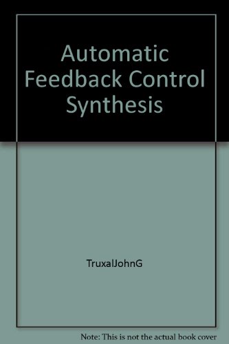 Preisvergleich Produktbild Automatic Feedback Control System Synthe