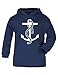 Anchor Baby/kids Hoodie Navy & White 1 - 2 Years