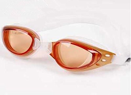 Swimming Goggles Swimming goggles HD Mist Swimming Goggles men and women Swim glasses（gold）