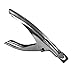 3 Way Acrylic UV Gel False Fake Nail Salon Manicure Art Toe Tip Cutter Clipper - SILVER