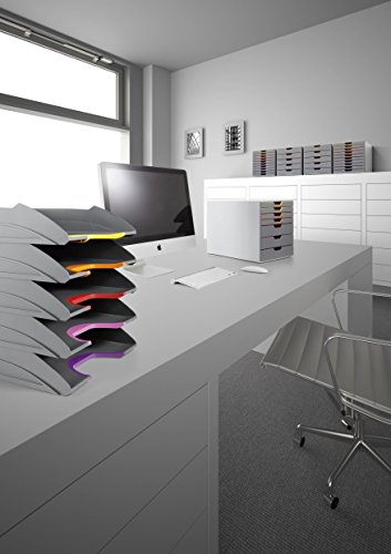 Durable 770557 Varicolor Ablageschalen Set, 5 Stück, anthrazit - 5