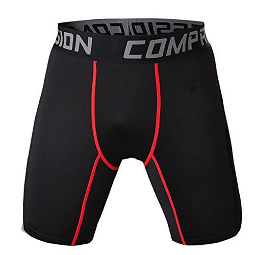 Mens Baselayer Compression Shorts Swimming Trunks Short Tights