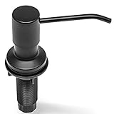 dispensador jabon automatico negro ✅ Fácil de limpiar - para mantener el dispensador de jabón de fregadero como nuevo, todo lo que necesitas hacer es limpiarlo con agua tibia y jabón y brillará y se verá nuevo una vez más.