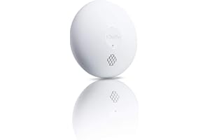 Somfy 1870289 - Détecteur de fumée connecté | Sirène 85dB | Compatible Somfy Home Alarm, et Somfy One (+)