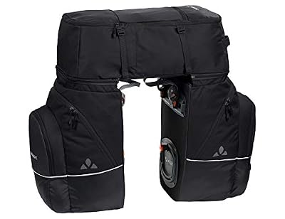 VAUDE Karakorum, 3 Poches pour Roue arrière Taille Unique Noir uni