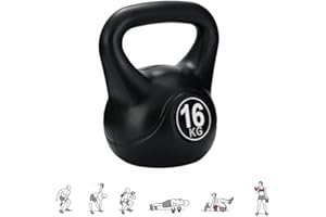MAGIC SELECT Kettlebell avec Revêtement en Néoprène et Ergonomique Poignée. Poids pour Entraînements de Fitness et Musculation.