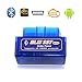 Price comparison product image ROKOO Mini ELM327 OBDII OBD2 Bluetooth Car Diagnostic Scan Tool Auto Scanner for Android Devices