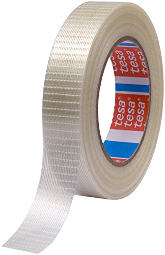 Preisvergleich Produktbild tesa® 4591 - 18 Rollen (Gewerbliches Gebinde), Universales Kreuzfilamentklebeband, 50m x 50mm