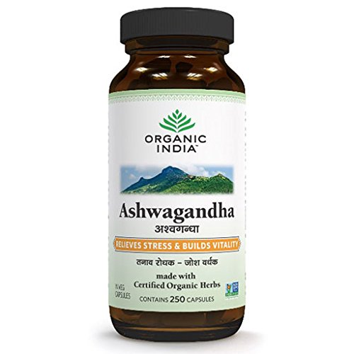 Organic India Ashwagandha 250 Capsules Bottle RS.499 (28.00% Off) - Amazon