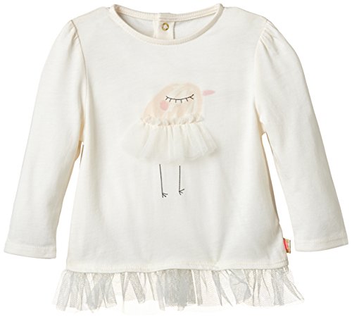 Billieblush Baby-Girls U05134 T-Shirt, Beige (Ivory), 3-6 Months (Manufacturer Size:06 Months)