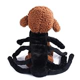 🐕Hundekleidung Für Kleine Hundepullover Hund Kleidung Herbst Winter Haustier Katze Hundebekleidung Sweater Warm Winter Baumwolle Casual Haustiere Hund Kleidung Warm Mantel Kapuzenjacke Kleidung für Hunde Nadelstreifen Smoking für Hunde Zwei Pfoten schwarz/weiß