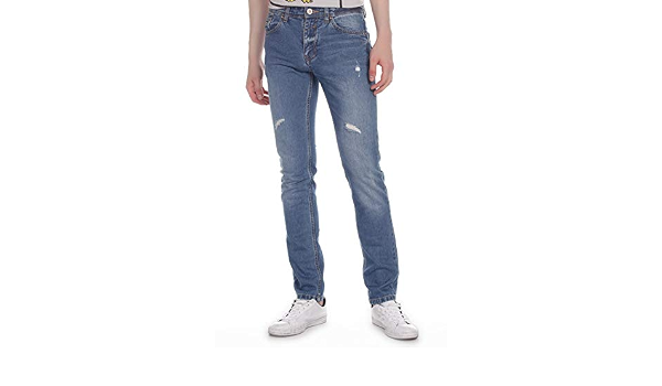 ALCOTT Jeans Denim 5 Tasche Blu Taglia 50 : Amazon.it: Abbigliamento