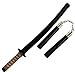 Produktbild Kleine Katana Schwert mit Nunchucks Waffe Fancy Kleid Zubehör