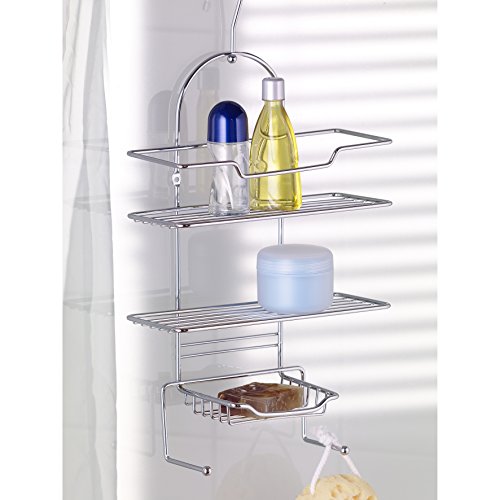 Hänge-Duschablage 3 Ebenen Duschregal Hängeregal Duschdiener Organizer Duschablage Badablage Badregal - 2