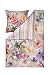 Produktbild Estella Mako Satin 1 teilig Kopfkissenbezug Kissenhülle 40 x 80 cm Blossoms 4724038-985 Multicolor