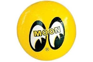 hotrodspirit - Antenna Ball Moon Eyes Jaune Huile Essence Boule d'antenne Auto