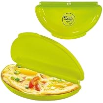 Lot De 4 Moules à Omelette Micro-ondes En Silicone – Pratique, Rapide, Sans Matière Grasse, Pour Des Omelettes Parfaites En 50-60 Secondes - 3
