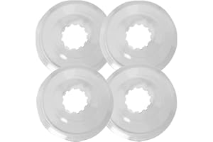 VIKIY&SMALL BABY 4 Pcs Bicycle Spoke Protector, Disc Guard Bike Hub Freewheel Cassette Cover for Multi Freewheel Save Damaging Spokes, 138mm