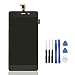 Produktbild HYYT Reparatur und Ersatz LCD Display + Touchscreen Digitizer für Wiko Pulp Fab 4G mit Frei Werkzeuge (Schwarz)