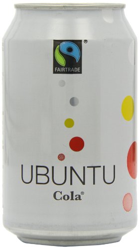 Preisvergleich Produktbild Ubuntu Fairtrade Cola Cans 330 ml (Pack of 24)