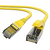 Das RJ45 Netzwerkkabel wird von uns eigenständig in Deutschland produziert und unterliegt einer strengen Qualitätskontrolle. Die hohen Schirmungseigenschaften des Ethernet Kabels bieten hohe Sicherheit bei Störsignalen. Das Patch-Kabel ist für PoE Anwendungen wie zum Beispiel zum Anschluss von IP Kameras oder wlan access points geeignet.
