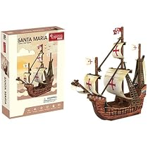 Puzzle 3D Fusée Apollo Saturn V EXPLORA - 136 Pièces | Maquette 81 Cm | Sans Colle - Dès 8 Ans