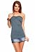 Stich & Soul Women's Vest Top -  Green - Petrolgrün - X-Small