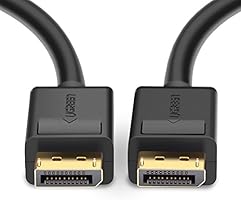 C&acirc;ble Displayport, Ugreen Displayport vers Displayport C&acirc;ble DP 1.2 R&eacute;solution 4K, Plaqu&eacute; Or, 2m