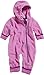 Playshoes Unisex Baby All-in-One Fleeceoverall Overall, Pink, 6-9 Months (Manufacturer Size:74 cm)