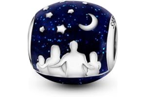 QIKAOLA 925 abalorios de plata esterlina para Pandora pulseras collar colgante de animales cuentas Compatible con pulseras y collares europeos para las mujeres niñas