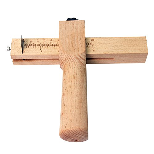 Wisamic Riemenschneider Leder Werkzeug mit Messer Leder Schneider DIY Haushaltsartikel