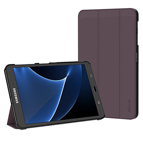 Galaxy Tab A 10.1 Hülle, JETech Slim-Fit Smart Hülle Schutzhülle Tasche für Samsung Galaxy Tab A 10.1" (SM-T580 / T585) Tablet mit Einschlaf / Aufwach Funktion (Lila)